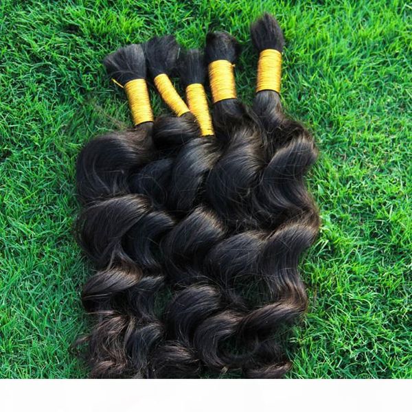 human hair bulk no weft peruvian loose wave hair 3 bundles curly human hair extensions for micro braids weave bulks, Black
human hair bulk no weft peruvian loose wave hair 3 bundles curly human hair extensions for micro braids weave bulks, Black