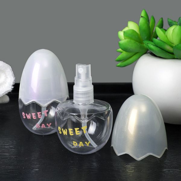 45ml cute egg shape plastic spray bottle empty perfume pump refillable transparent atomizer travel accessories
45ml cute egg shape plastic spray bottle empty perfume pump refillable transparent atomizer travel accessories
