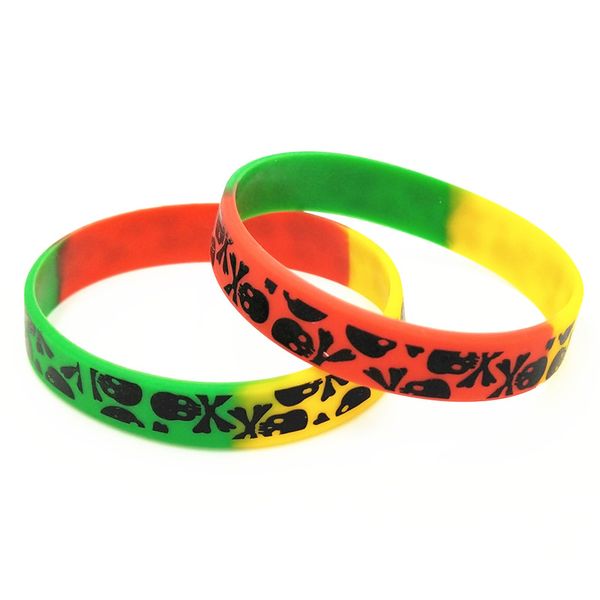 3pcs new casual skull silicone wristband 3 colors sports rubber bracelets&bangles hiphop skeleton charm armbands gifts sh272, Golden;silver
3pcs new casual skull silicone wristband 3 colors sports rubber bracelets&bangles hiphop skeleton charm armbands gifts sh272, Golden;silver