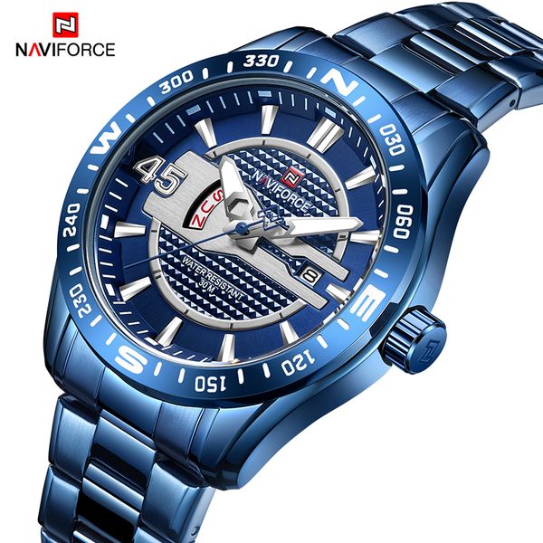 2019 naviforce мужские спортивные часы топ бренд мужчины полный стальной часы водонепроницаемый аналоговые кварцевые наручные часы relogio m, Slivery;brown
2019 naviforce мужские спортивные часы топ бренд мужчины полный стальной часы водонепроницаемый аналоговые кварцевые наручные часы relogio m, Slivery;brown