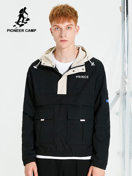 pioneer camp workout streetwear jacket men loose hooded outwear jacket casual fake pocket stand collar coats male ajk908154, Black;brown
pioneer camp workout streetwear jacket men loose hooded outwear jacket casual fake pocket stand collar coats male ajk908154, Black;brown