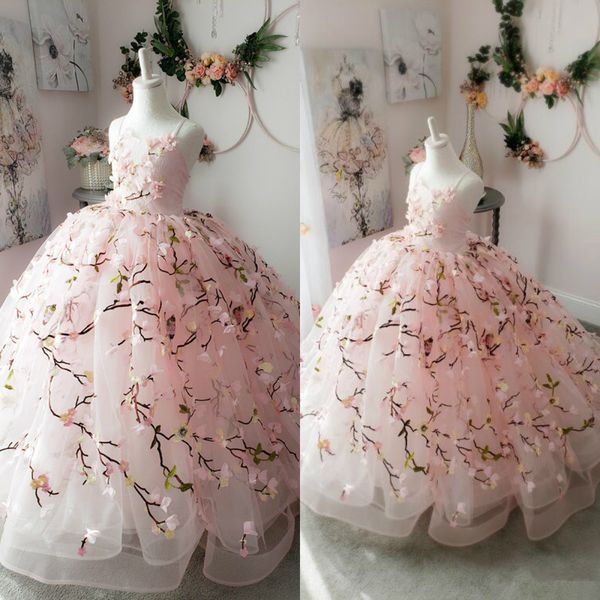 lovely pink flower girl dresses for weddings ball gown kids evening gowns spaghetti neck first communion dresses 2020, White;blue
lovely pink flower girl dresses for weddings ball gown kids evening gowns spaghetti neck first communion dresses 2020, White;blue