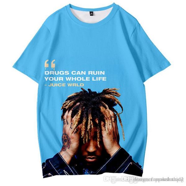 juice wrld mens tshirts summer short sleeve o neck rapper teenager casual designer male tees, White;black
juice wrld mens tshirts summer short sleeve o neck rapper teenager casual designer male tees, White;black