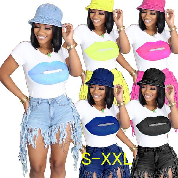 женщины t shirt мода губы printed короткими рукавами футболки tee white t tops casual спортивные девушки lady одежда s-xxl d61002
женщины t shirt мода губы printed короткими рукавами футболки tee white t tops casual спортивные девушки lady одежда s-xxl d61002