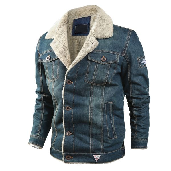 Mens Jackets Winter Warm Demin Jacket Thicken Vintage Jeans Coat for Men Outwear Clothing Plus Size 6XL AG-MG-01
Mens Jackets Winter Warm Demin Jacket Thicken Vintage Jeans Coat for Men Outwear Clothing Plus Size 6XL AG-MG-01