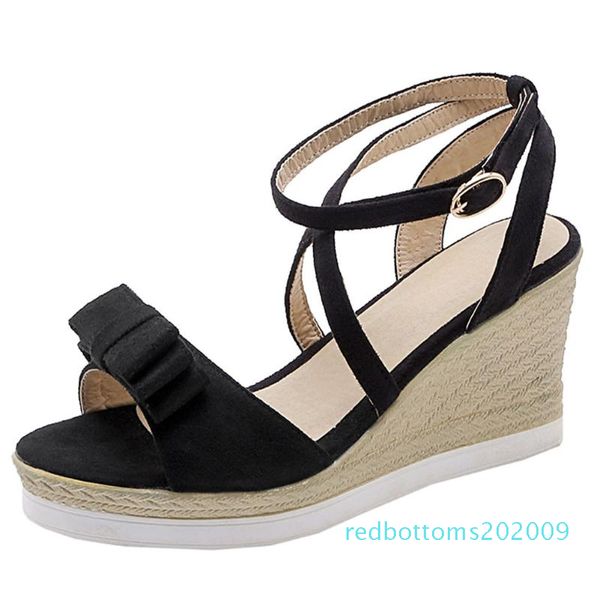doratasia sweet girl butterfly knot flock sandals 2020 casual party sandals women platform ankle strap high wedges shoes woman r09, Black
doratasia sweet girl butterfly knot flock sandals 2020 casual party sandals women platform ankle strap high wedges shoes woman r09, Black