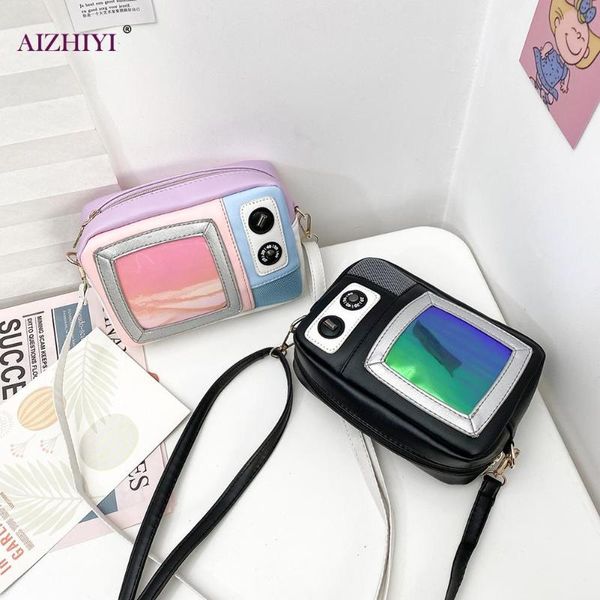 fashion women laser pu leather messenger bag retro female small tv shape purse square shoulder crossbody handbags
fashion women laser pu leather messenger bag retro female small tv shape purse square shoulder crossbody handbags