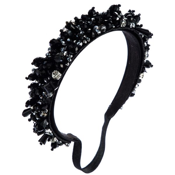 za fan exaggerated temperament inlaid crystal hair band female super flash queen crown headband anti-slip headdress, Silver
za fan exaggerated temperament inlaid crystal hair band female super flash queen crown headband anti-slip headdress, Silver