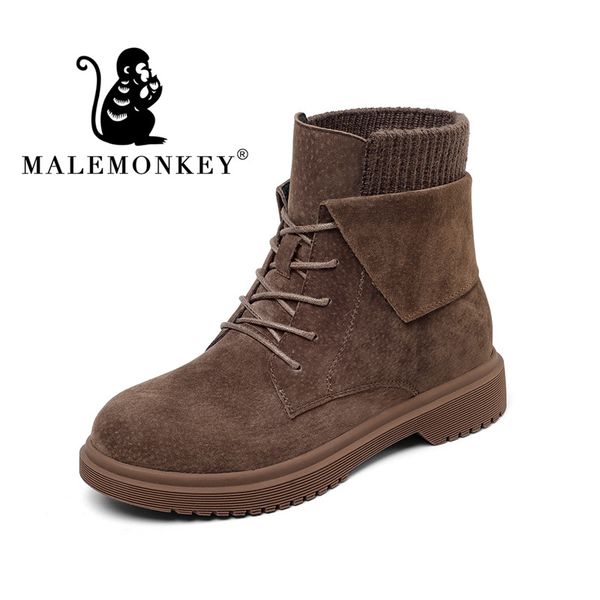 malemonkey designers 2020 new fashion women shoes ankle genuine leather boots winter snow ladies shoes, Black
malemonkey designers 2020 new fashion women shoes ankle genuine leather boots winter snow ladies shoes, Black