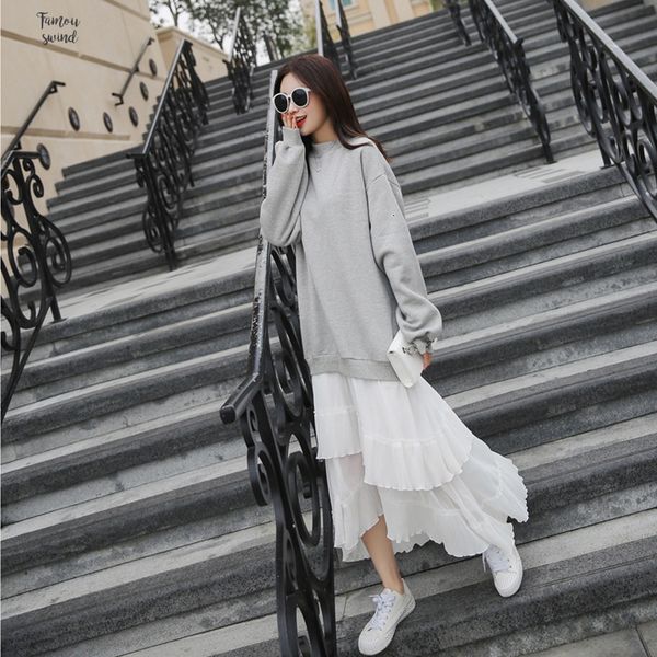 women fashion new dress arrival autumn elegant casual cotton trumpet long dress o neck maxi dress drop shipping, Black;gray
women fashion new dress arrival autumn elegant casual cotton trumpet long dress o neck maxi dress drop shipping, Black;gray