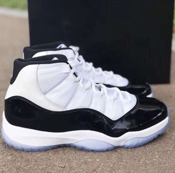 Newest 11 Concord Space Jam Mens Womens Basketball Shoes 45 Good Quality 11s White Black-Dark Concord Designer athletic Sneakers with box
Newest 11 Concord Space Jam Mens Womens Basketball Shoes 45 Good Quality 11s White Black-Dark Concord Designer athletic Sneakers with box