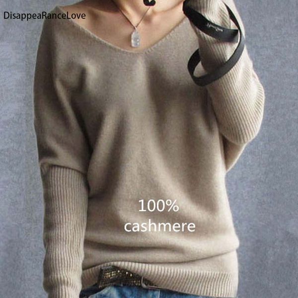 2019 spring autumn cashmere sweaters women fashion v-neck sweater loose 100% wool sweater batwing sleeve plus size pullover, White;black
2019 spring autumn cashmere sweaters women fashion v-neck sweater loose 100% wool sweater batwing sleeve plus size pullover, White;black