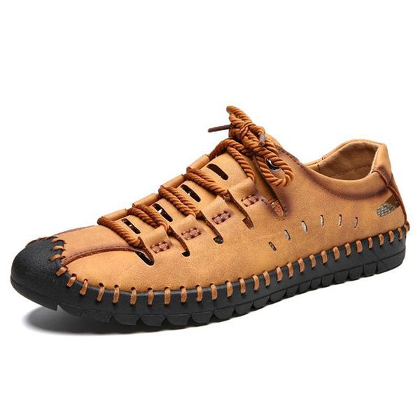 plus size 48 men sandals quality nubuck leather men summer shoes classics comfort beach sandals hollow shoes foot wear, Black
plus size 48 men sandals quality nubuck leather men summer shoes classics comfort beach sandals hollow shoes foot wear, Black