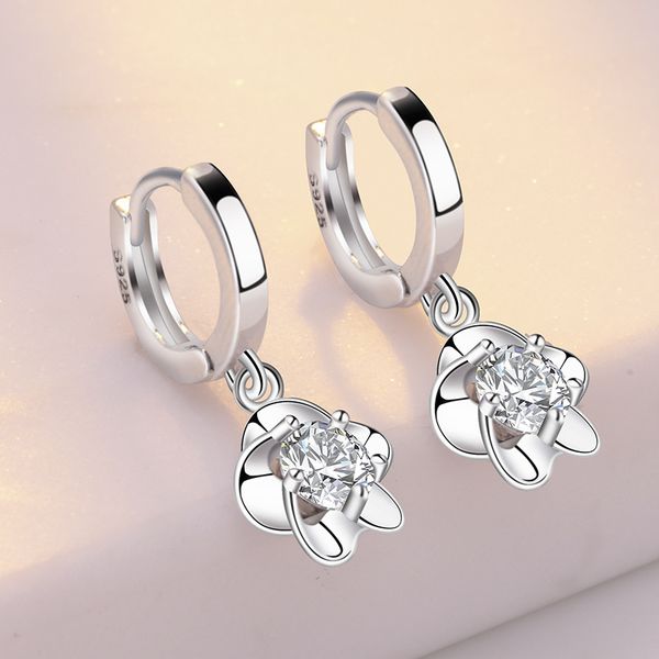 charm 925 silver earrings plum buckle rotation korean wild fashion stud ear jewelry clover crystal earrings lovely white and purple colors e, Golden
charm 925 silver earrings plum buckle rotation korean wild fashion stud ear jewelry clover crystal earrings lovely white and purple colors e, Golden