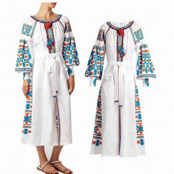 design autumn spring luxury bohemian embroidery dress long sleeve designer ethnic tassels dresses festival robe gown vestidos, Black;gray
design autumn spring luxury bohemian embroidery dress long sleeve designer ethnic tassels dresses festival robe gown vestidos, Black;gray