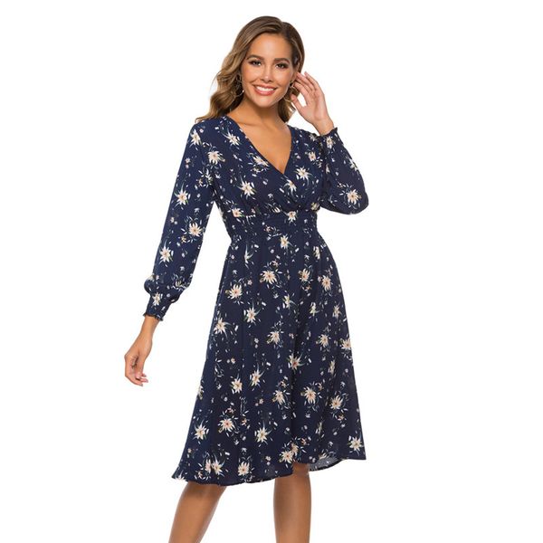 spring v neck chiffon women dress clothing bohemia casual women party clothing floral printed chiffon dress female elegant beach dress, Blue;gray
spring v neck chiffon women dress clothing bohemia casual women party clothing floral printed chiffon dress female elegant beach dress, Blue;gray