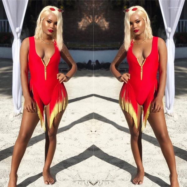 suits zipper deep v-neck blackless tassel swimsuits high waist bikini women one piece summer gradient bathing, White;black
suits zipper deep v-neck blackless tassel swimsuits high waist bikini women one piece summer gradient bathing, White;black