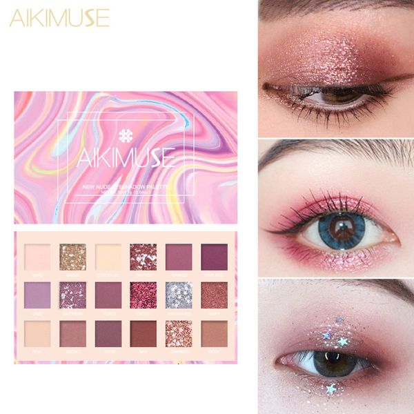 2019 new 18 colors shining matte eyeshadow sequin waterproof smoky eye shadow palette
2019 new 18 colors shining matte eyeshadow sequin waterproof smoky eye shadow palette