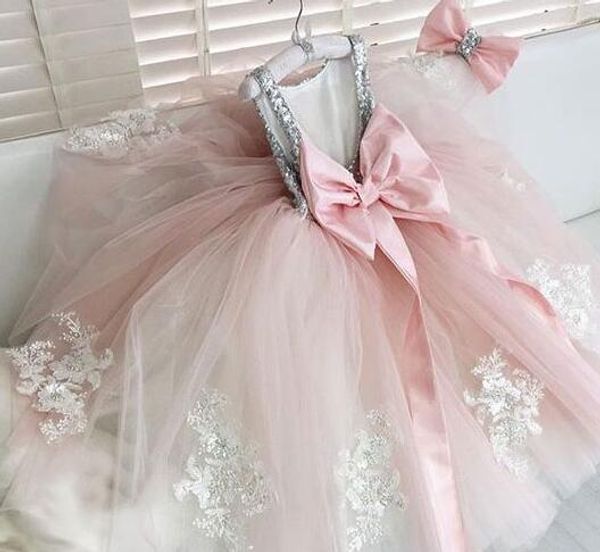 cute pink baby girl dresses for birthday flower girl dress with ribbon bow applique lace silver sequins top, Red;yellow
cute pink baby girl dresses for birthday flower girl dress with ribbon bow applique lace silver sequins top, Red;yellow