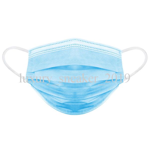 dhl disposabl 50pcs masks 2020 3-layers non-woven protective face mask blue anti-dust earloop proof part
dhl disposabl 50pcs masks 2020 3-layers non-woven protective face mask blue anti-dust earloop proof part