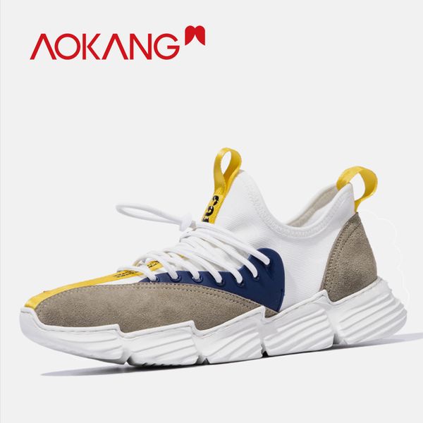 aokang 2019 new arrival men casual shoes light breathable men shoes comfortable fashion lace up summer tenis masculino, Black
aokang 2019 new arrival men casual shoes light breathable men shoes comfortable fashion lace up summer tenis masculino, Black