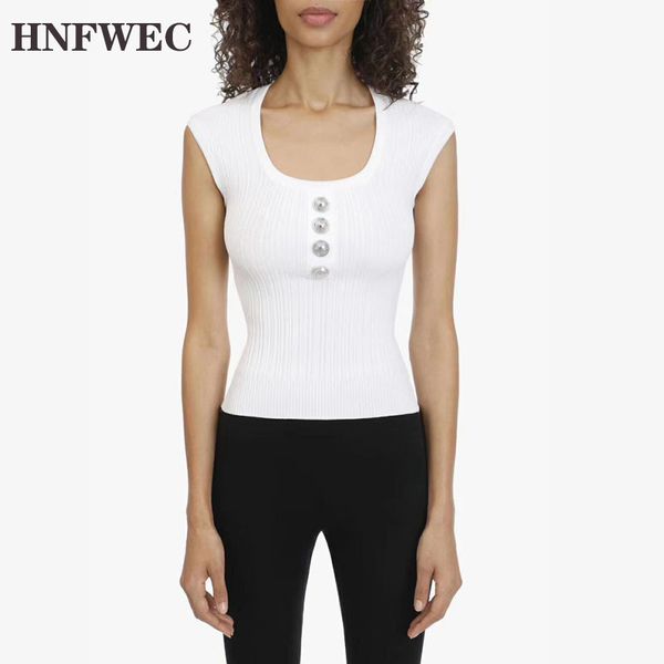 2020 new spring and summer sqaure collar sleeveless metal buttons knitting slim waist t-shirt female u320, White
2020 new spring and summer sqaure collar sleeveless metal buttons knitting slim waist t-shirt female u320, White