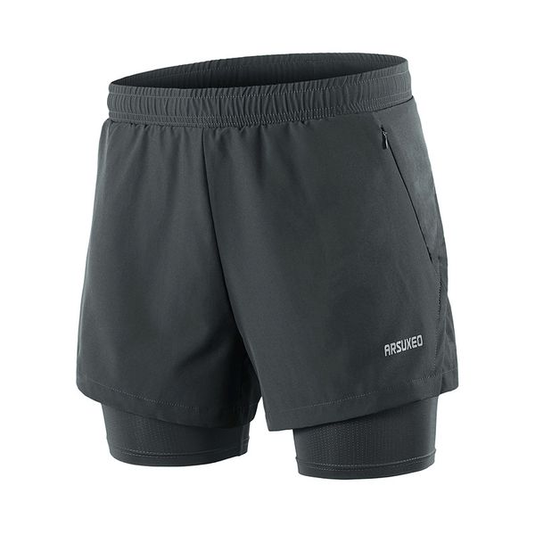 arsuxeo shorts running cycling shorts loose for training zipped pocket, Black;blue
arsuxeo shorts running cycling shorts loose for training zipped pocket, Black;blue