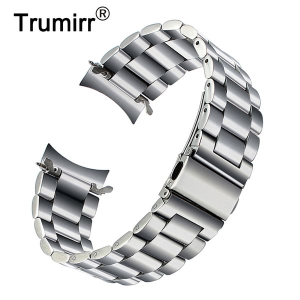 premium stainless steel watchband for samsung galaxy watch 46mm sm-r800 sports band curved end strap wrist bracelet silver black t190620, Black;brown
premium stainless steel watchband for samsung galaxy watch 46mm sm-r800 sports band curved end strap wrist bracelet silver black t190620, Black;brown