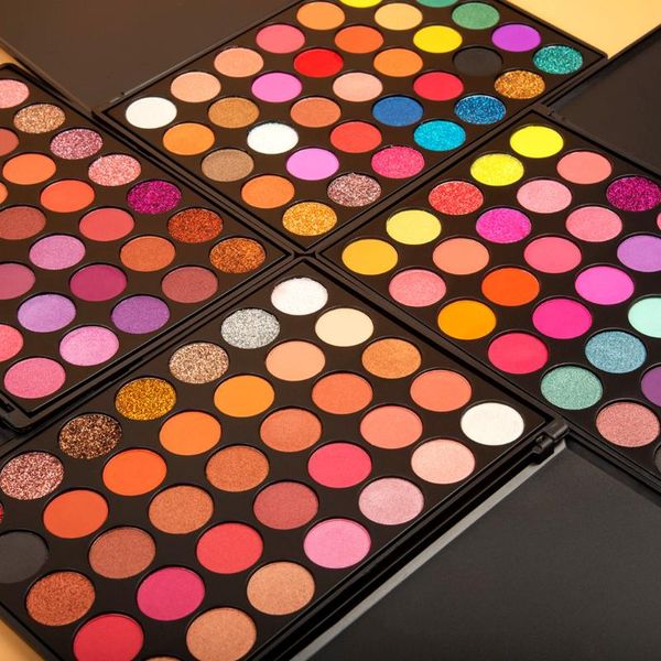beauty makeup color eye shadow eye shadow plate pearl matte no makeup
