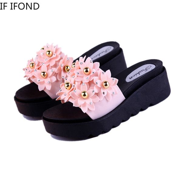 if ifond fashion thick wedges women shoes home floor non-slip slippers bathroom flip flops women beach sandals zapatillas mujer, Black
if ifond fashion thick wedges women shoes home floor non-slip slippers bathroom flip flops women beach sandals zapatillas mujer, Black