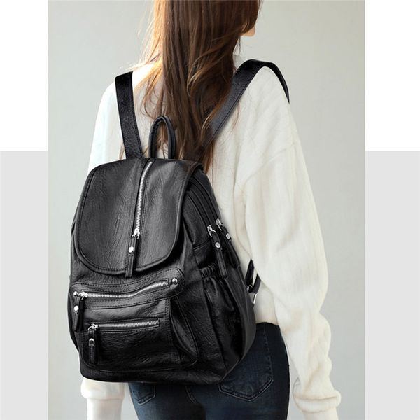 2020 multifunctional female backpack travel school bag pu leather women computer bag shoulder
2020 multifunctional female backpack travel school bag pu leather women computer bag shoulder