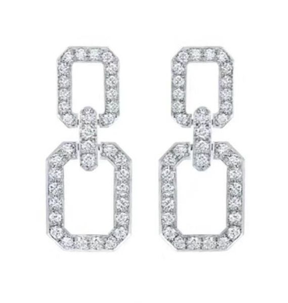 women earrings s925 sterling silve 3a diamond dangle earrings women party earrings, Golden;silver
women earrings s925 sterling silve 3a diamond dangle earrings women party earrings, Golden;silver