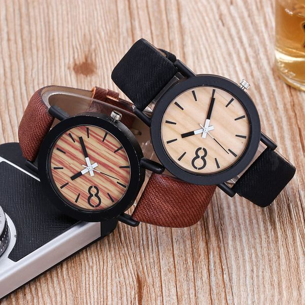casual fashion wood pattern watches women leather wristwatches casual men simple quartz watch, Slivery;brown
casual fashion wood pattern watches women leather wristwatches casual men simple quartz watch, Slivery;brown