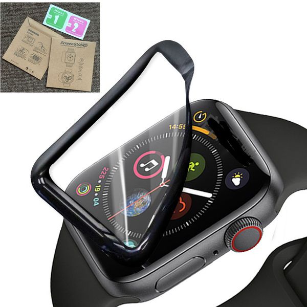 soft pet+pmma 3d curved full cover for apple watch series 1 2 3 4 5 screen protector 44 42 40 38mm in retail package 100pcs/lot
soft pet+pmma 3d curved full cover for apple watch series 1 2 3 4 5 screen protector 44 42 40 38mm in retail package 100pcs/lot