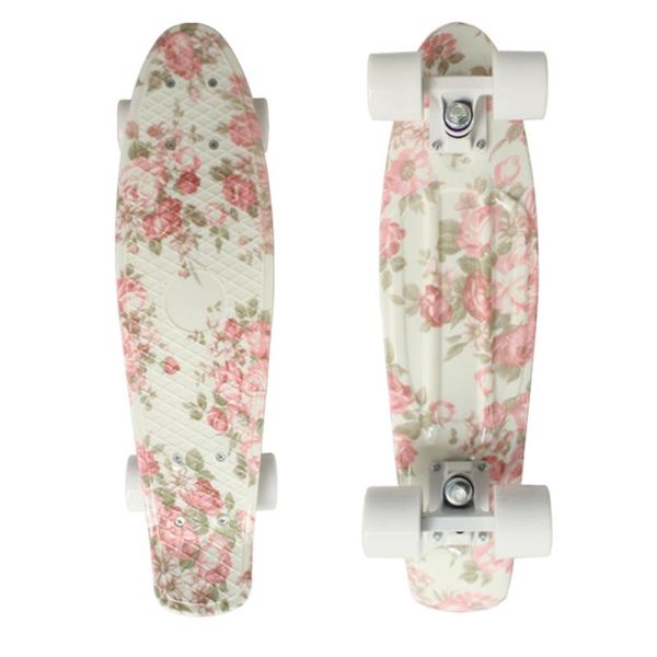 22" cruiser skateboard mini plastic skate board retro penny board graphic pink floral galaxy printed
22" cruiser skateboard mini plastic skate board retro penny board graphic pink floral galaxy printed