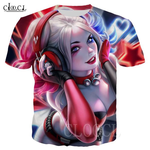 New Style Harley Quinn Clown T-shirt Casual Pullover 3D Print Birds of Prey Summer Short Sleeves Oversized T Shirt Men Women Tee Shirt
New Style Harley Quinn Clown T-shirt Casual Pullover 3D Print Birds of Prey Summer Short Sleeves Oversized T Shirt Men Women Tee Shirt