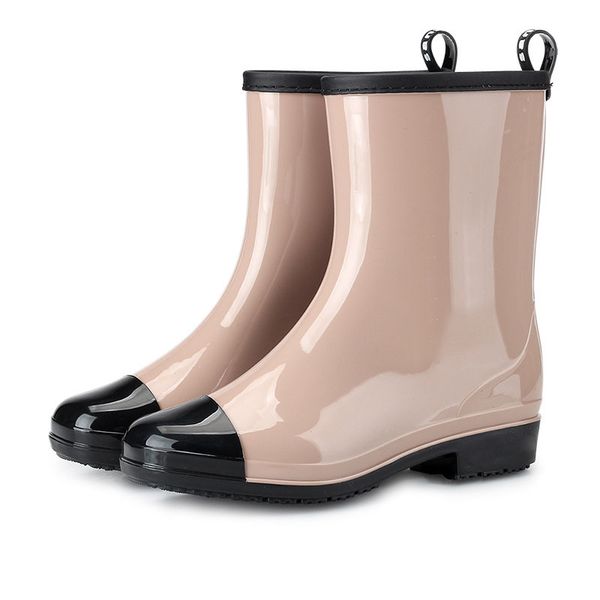 winter boots brand design boots rain boot shoes woman solid rubber waterproof flats fashion shoes, Black
winter boots brand design boots rain boot shoes woman solid rubber waterproof flats fashion shoes, Black