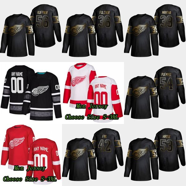 2019 Golden Edition Detroit Red Wings 42 Martin Frk 54 Matt Puempel 56 Ryan Kuffner 39 Anthony Mantha 53 Taro Hirose 36 Kaden Fulcher Jersey
2019 Golden Edition Detroit Red Wings 42 Martin Frk 54 Matt Puempel 56 Ryan Kuffner 39 Anthony Mantha 53 Taro Hirose 36 Kaden Fulcher Jersey