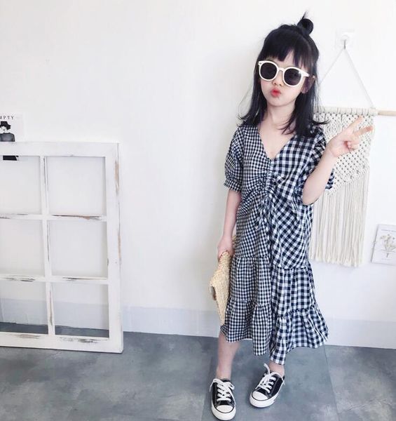 2020 new style girls plaid dress fashion cotton summer girls dresses 4-9t qh798, Red;yellow
2020 new style girls plaid dress fashion cotton summer girls dresses 4-9t qh798, Red;yellow