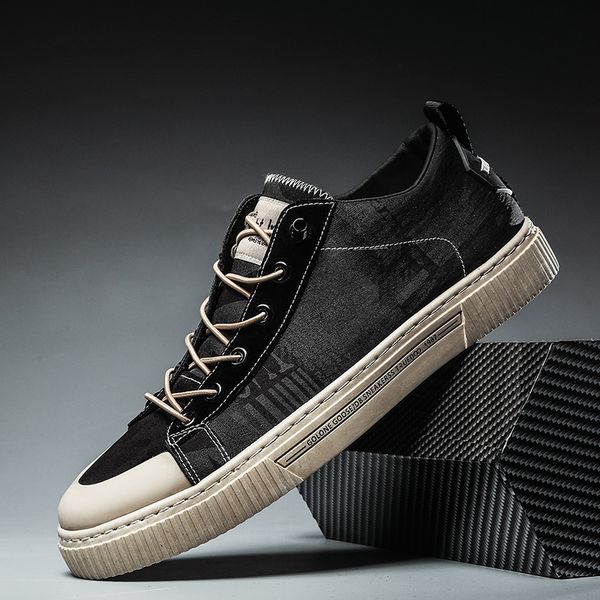 spring canvas casual men shoes fashion graffiti board shoes men lace-up outdoor wild flats male sneakers breathable light, Black
spring canvas casual men shoes fashion graffiti board shoes men lace-up outdoor wild flats male sneakers breathable light, Black