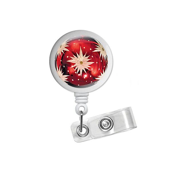 christmas badge reel name badge holder red holiday retractable id clip rn pull carabiner ornament jewelry, Silver
christmas badge reel name badge holder red holiday retractable id clip rn pull carabiner ornament jewelry, Silver