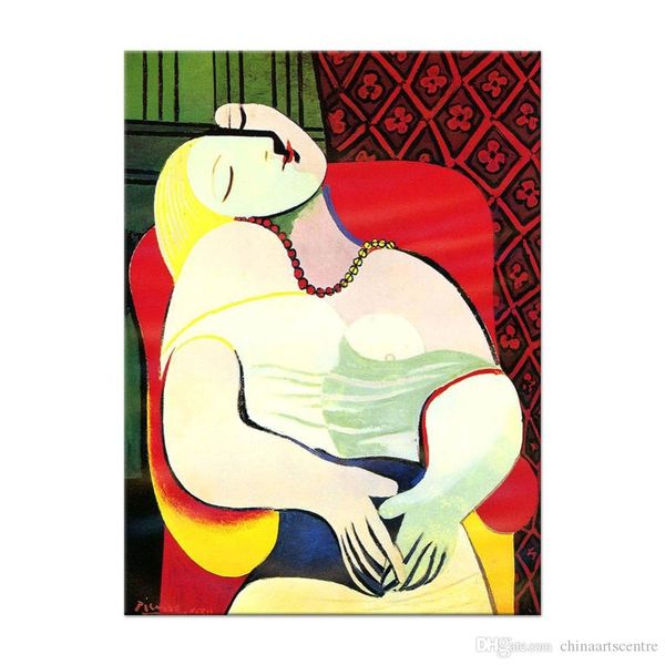 a. picasso dreaming woman abstract handpainted pop art oil painting on canvas wall art home decor p127
a. picasso dreaming woman abstract handpainted pop art oil painting on canvas wall art home decor p127