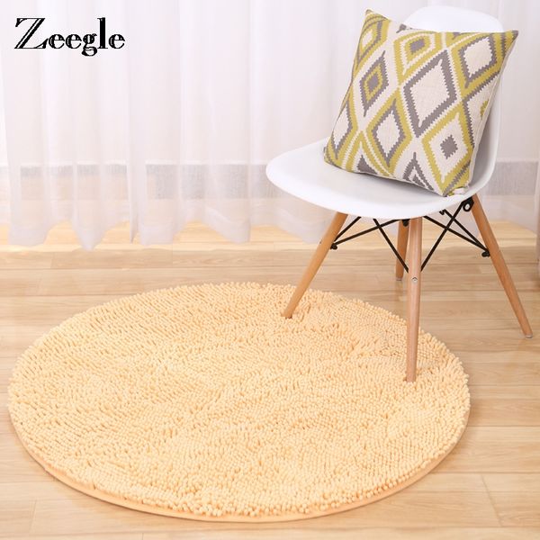 zeegle chenille round floor mats anti-skid children play mats round carpets for living room bedroom area rug computer chair
zeegle chenille round floor mats anti-skid children play mats round carpets for living room bedroom area rug computer chair
