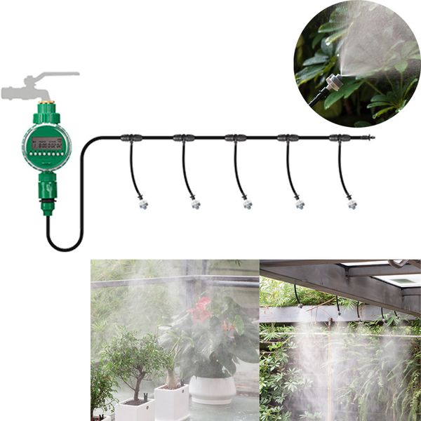 automatic micro drip irrigation system atomizing sprinkler cooling spray micro sprinkler watering kits gardening watering device
automatic micro drip irrigation system atomizing sprinkler cooling spray micro sprinkler watering kits gardening watering device