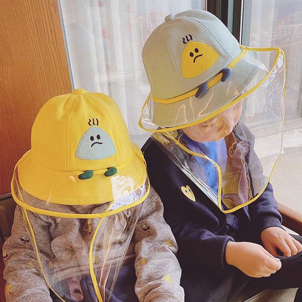 child windproof breathable hat outdoor bucket hats face protective duct protection cute prints cap hats for children girls boys, Yellow
child windproof breathable hat outdoor bucket hats face protective duct protection cute prints cap hats for children girls boys, Yellow
