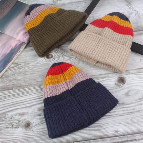 ldslyjr color stripe thicken knitted hat winter warm hat skullies cap beanie for kids boy and girl 29
ldslyjr color stripe thicken knitted hat winter warm hat skullies cap beanie for kids boy and girl 29