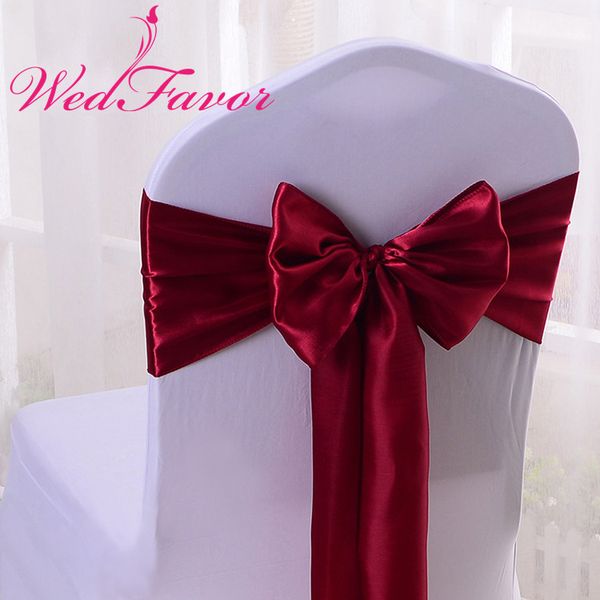 wedfavor 100pcs burgundy chair cover satin ribbon ties banquet satin chair bow sash for wedding event l party decoration
wedfavor 100pcs burgundy chair cover satin ribbon ties banquet satin chair bow sash for wedding event l party decoration