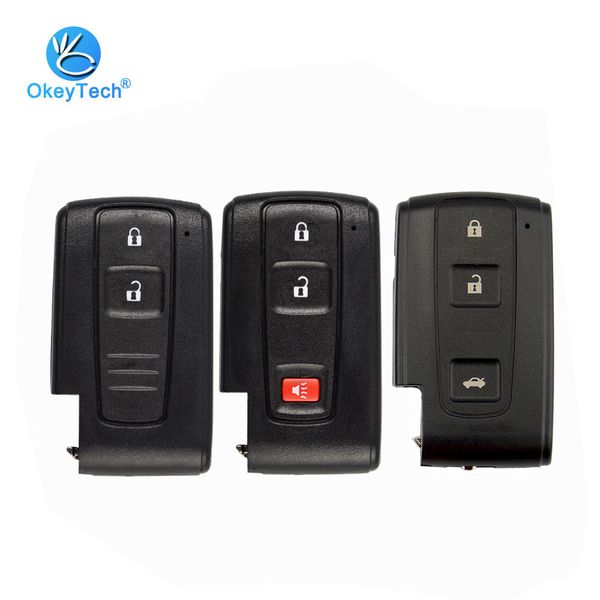 okeytech 2/2+1 button smart key shell fob cover case for prius corolla chr yaris rav4 auris wth insert toy43/toy48 blade
okeytech 2/2+1 button smart key shell fob cover case for prius corolla chr yaris rav4 auris wth insert toy43/toy48 blade