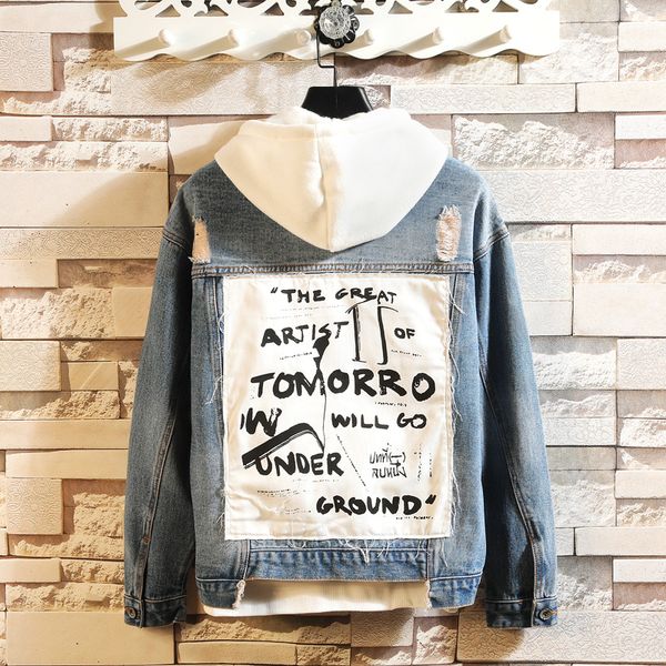 denim jackets men 2019 new cowboy slim fit bomber jacket men's jean jacket hip hop print coats, Black;brown
denim jackets men 2019 new cowboy slim fit bomber jacket men's jean jacket hip hop print coats, Black;brown
