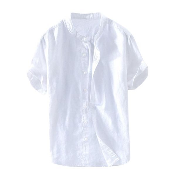 men's casual shirts plus size cotton linen mens summer 2021 streetwear short sleeve retro button men dress camisa hombre, White;black
men's casual shirts plus size cotton linen mens summer 2021 streetwear short sleeve retro button men dress camisa hombre, White;black